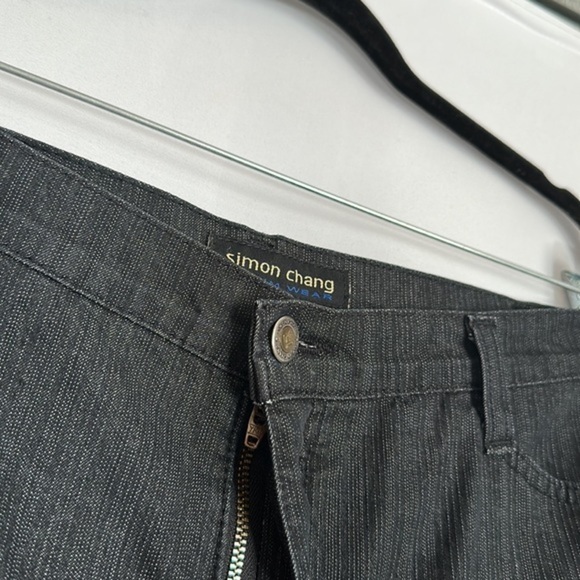 Simon Chang Black Straight Jeans - Picture 5 of 8